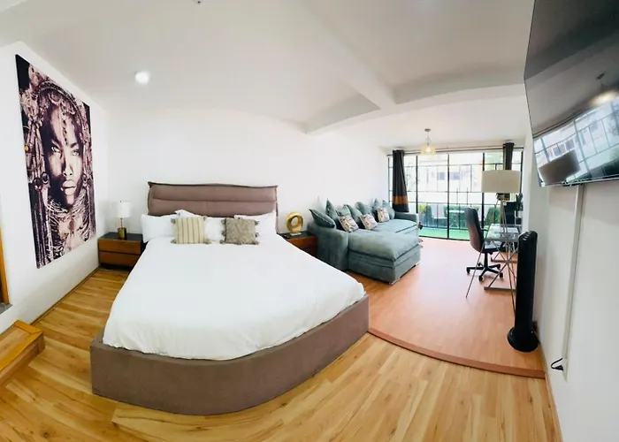 De Lujo En El Corazon De Polanco Cama King